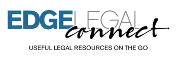 logo for Edge Legal Connect in full color